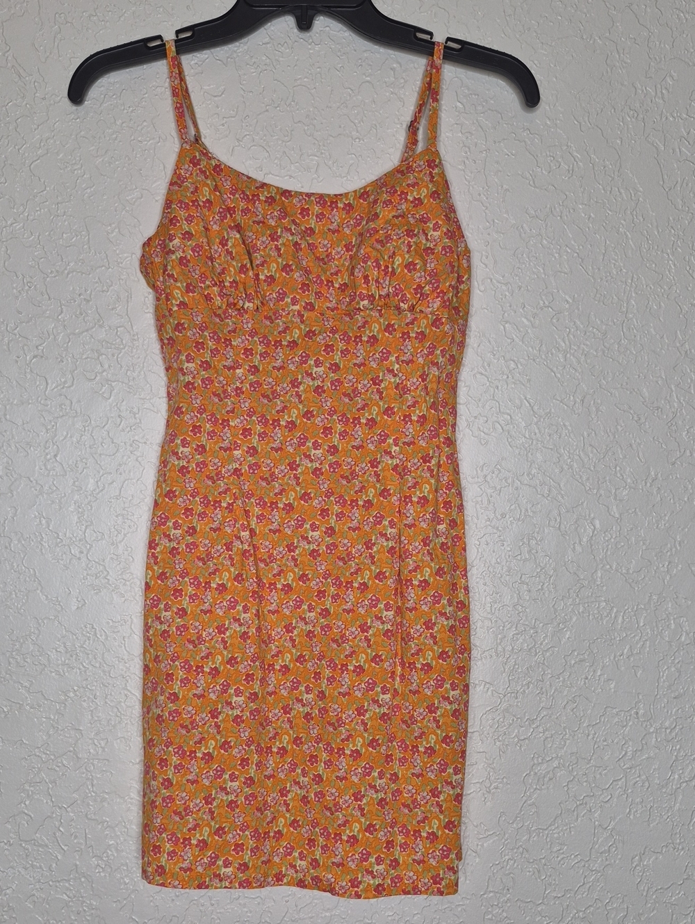 Wild Fable Multicolored Y2K Floral Spaghetti Strap Dress Size XS